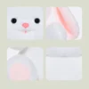 Soft Plush Toy for Collectors - White Rabbit Design