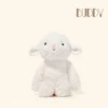 Plush Toy White Lamb with Pink Nose - Comfort Plushie