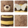 Soft Cuddly Toy for Collectors - Bear Bee Design