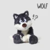 Cute Wolf Plush Explorer - Soft Stuffed Toy for Kids