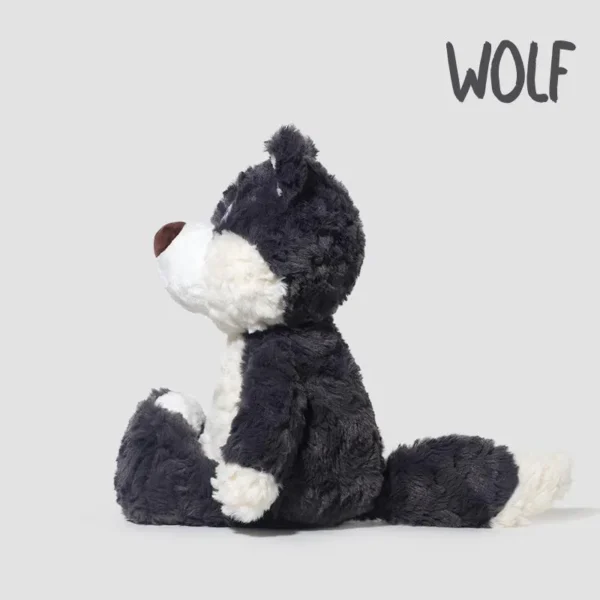 Plush Toy Wolf from Green Leaf Forest - Comfort Plushie