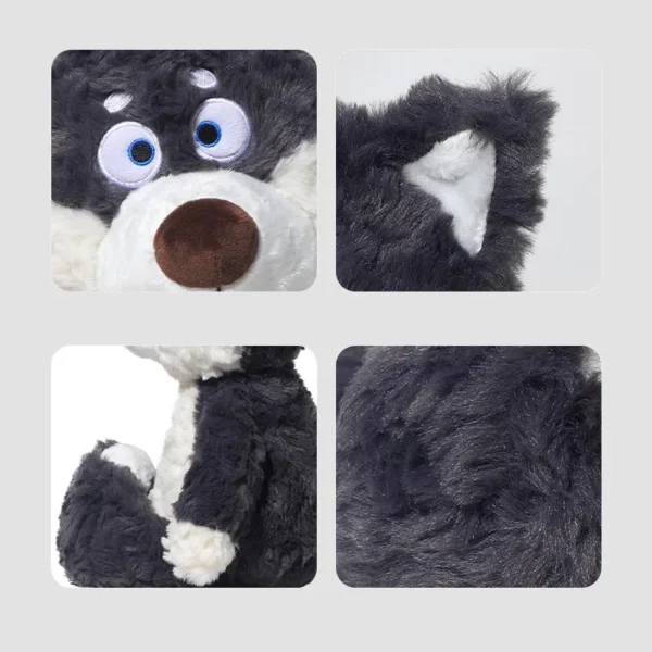 Soft Cuddly Toy for Collectors - Wolf Explorer Design