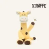 Plush Toy Giraffe with Long Neck - Comfort Plushie