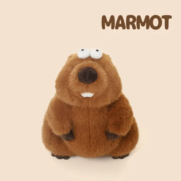 Cute Marmot Plush Pal - Soft Stuffed Toy for Kids