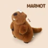 Lovable Stuffed Marmot - Perfect Gift for Children