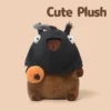 Plush Toy Capybara in Robber Mask - Comfort Plushie