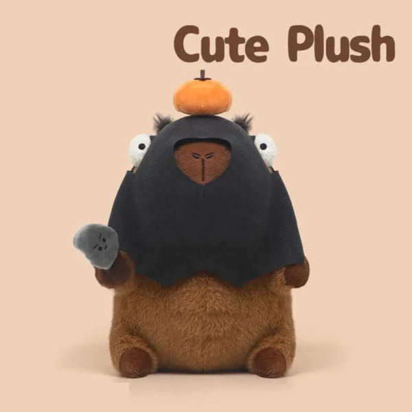 Cute Capybara Plush Bandit - Soft Stuffed Toy for Kids