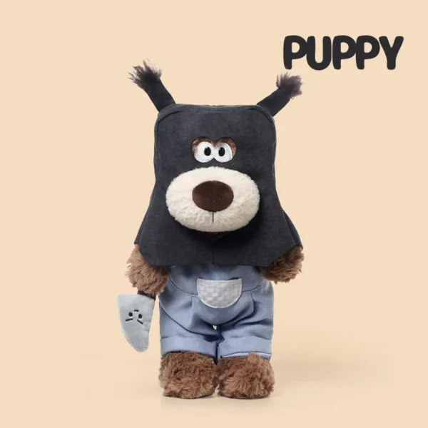 Cute Robbing Dog Plush Pal - Soft Stuffed Toy for Kids