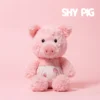 Lovable Stuffed Pink Pig - Perfect Gift for Family