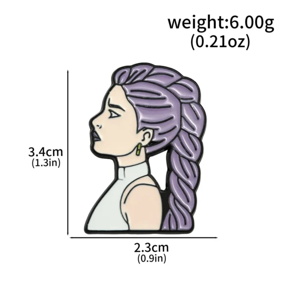 KPop Demon Hunters Brooch