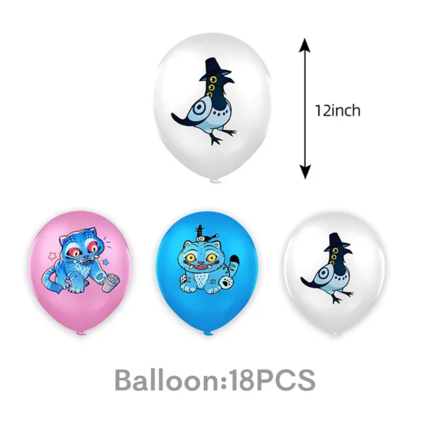 pop Demon Hunter Birthday Decorations